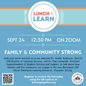 Lunch & Learn Character Strong